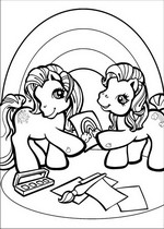 coloring page My little pony